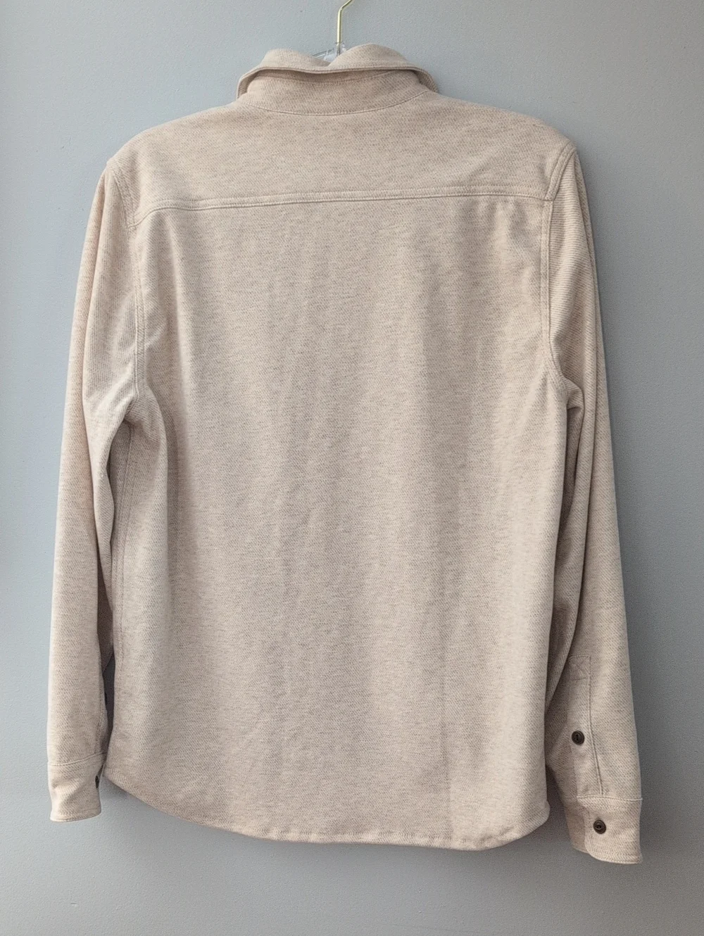 J. Crew Cream Button-Front Shacket
